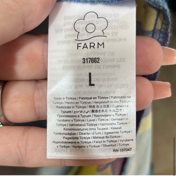 FARM Rio Colorful Tropical Maxi Dress - Picture 11 of 12